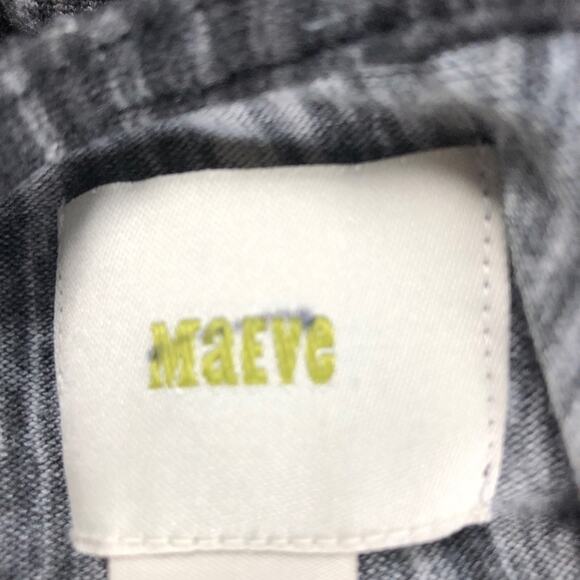 Maeve Anthropologie black / grey knit dress size X Small - Picture 5 of 8